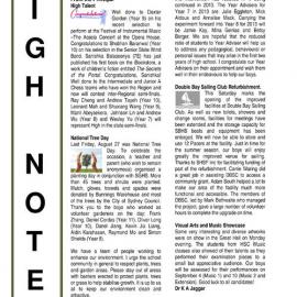 High Notes, Vol 13 No 27, 31 August 2012