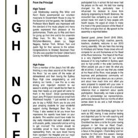 High Notes, Vol 14 No 7, 15 March 2013