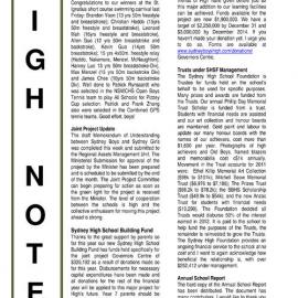 High Notes, Vol 14 No 8, 22 March 2013