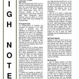 High Notes, Vol 14 No 15, 24 May 2013