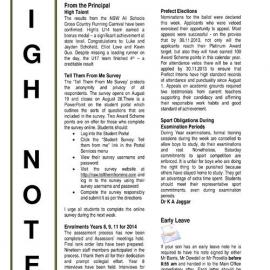 High Notes, Vol 14 No 25, 16 August 2013