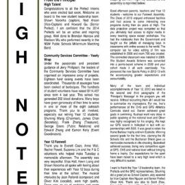 High Notes, Vol 14 No 30, 20 September 2013