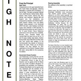 High Notes, Vol 15 No 7, 14 March 2014