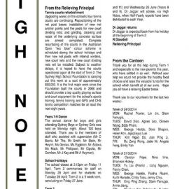 High Notes, Vol 15 No 11, 11 April 2014