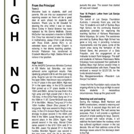 High Notes, Vol 15 No 12, 2 May 2014