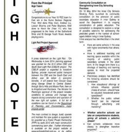 High Notes, Vol 15 No 18, 13 June 2014