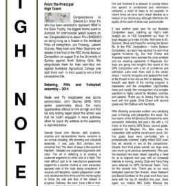 High Notes, Vol 15 No 22, 25 July 2014