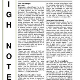 High Notes, Vol 15 No 26, 22 August 2014