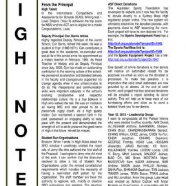 High Notes, Vol 15 No 28, 5 September 2014