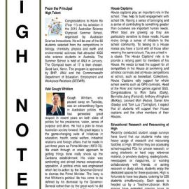 High Notes, Vol 15 No 33, 24 October 2014