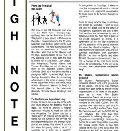 High Notes, Vol 15 No 34, 31 October 2014