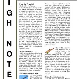 High Notes, Vol 7 No 2, 10 February 2006