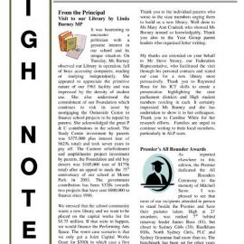 High Notes, Vol 7 No 3, 17 February 2006