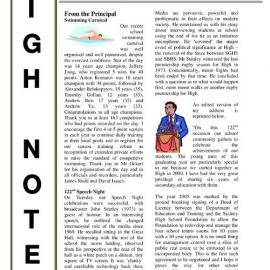 High Notes, Vol 7 No 4, 24 February 2006