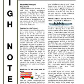 High Notes, Vol 7 No 10, 7 April 2006