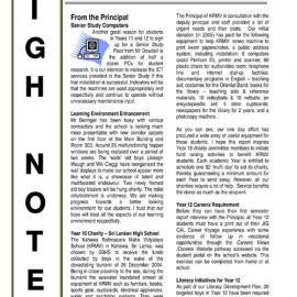 High Notes, Vol 7 No 14, 19 May 2006