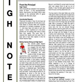 High Notes, Vol 7 No 19, 23 June 2006
