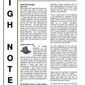 High Notes, Vol 7 No 22, 28 July 2006