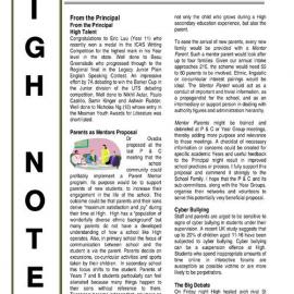 High Notes, Vol 7 No 23, 4 August 2006