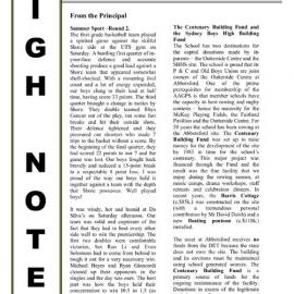 High Notes, Vol 4 No 3, 21 February 2003