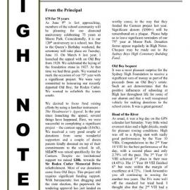 High Notes, Vol 4 No 9, 4 April 2003