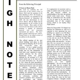 High Notes, Vol 4 No 17, 13 June 2003