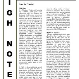 High Notes, Vol 4 No 26, 29 August 2003