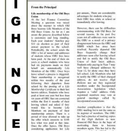 High Notes, Vol 5 No 19, 18 June 2004