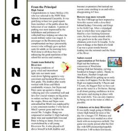 High Notes, Vol 6 No 6, 11 March 2005
