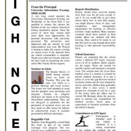 High Notes, Vol 6 No 17, 17 June 2005