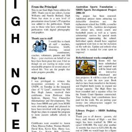 High Notes, Vol 6 No 39, 16 December 2005