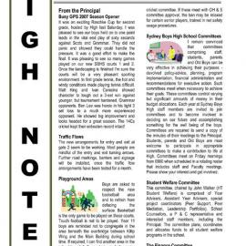 High Notes, Vol 8 No 2, 9 February 2007