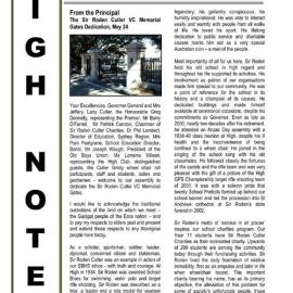 High Notes, Vol 8 No 15, 1 June 2007