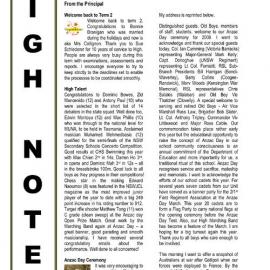 High Notes, Vol 9 No 11, 2 May 2008