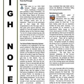 High Notes, Vol 9 No 27, 5 September 2008