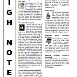 High Notes, Vol 10 No 18, 12 June 2009