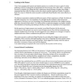 High Notes (From the Principal), Vol 1 No 10, 14 April 2000