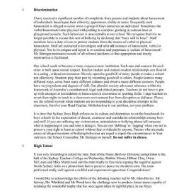 High Notes (From the Principal), Vol 1 No 22, 4 August 2000