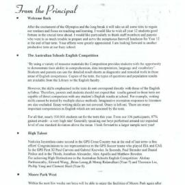 High Notes, Vol 1 No 28, 6 October 2000