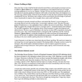 High Notes (From the Principal), Vol 1 No 30, 20 October 2000