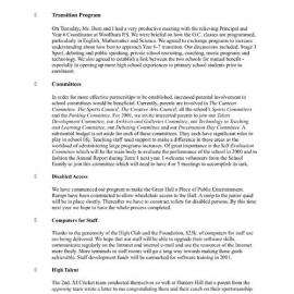 High Notes (From the Principal), Vol 1 No 33, 10 November 2000