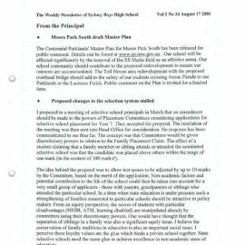 High Notes, Vol 2 No 24, 17 August 2001
