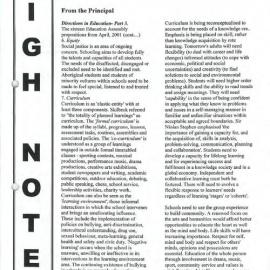 High Notes, Vol 2 No 33, 2 November 2001