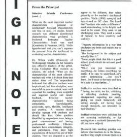 High Notes, Vol 3 No 39, 13 December 2002