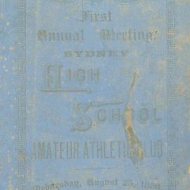 Annual Sports Meeting 1886