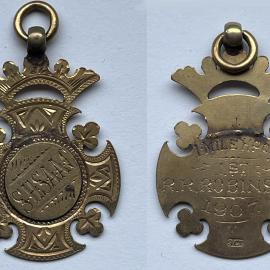 Athletics Medal 1907 - 1 mile handicap