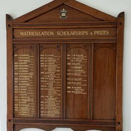 Honour Board: Matriculation Scholarships and Prizes