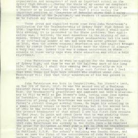 John Waterhouse, by Ronald Garson (1969)