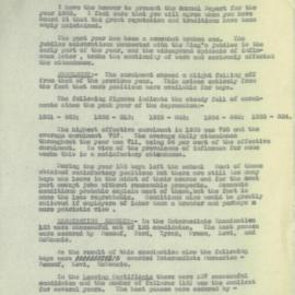 Headmaster's Report 1935