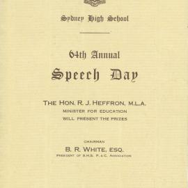Speech Day 1947